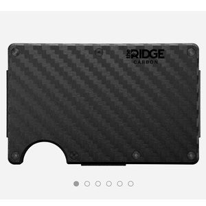 Ridge Wallet - Carbon Fiber 3K